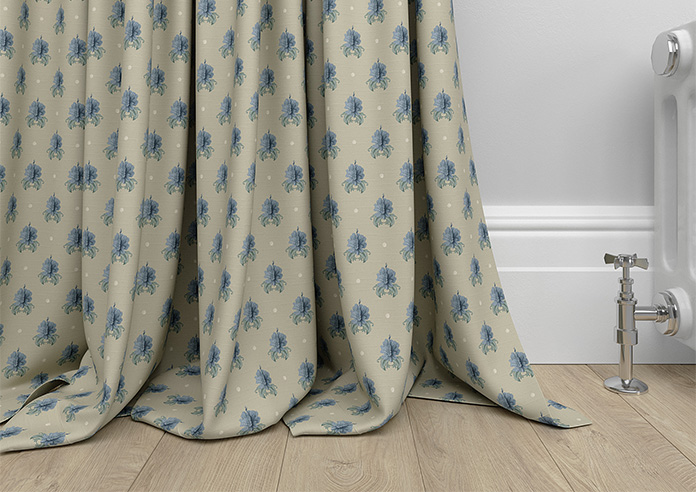 Pensford, Sebby Raffs Blue - Made to Measure Curtains - Image 6